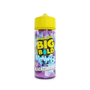 Top Rated Big Bold Menthols Blackcurrant Menthol 100ml Shortfill E-Liquid  Almost Gone!
