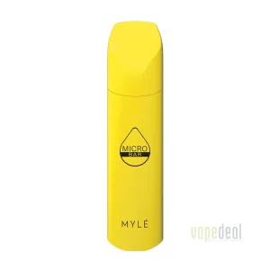 Top Rated Myle Micro Bar Disposable 1500 Puffs - Banana Ice  Today Only!