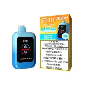 Top Rated STLTH - Vision Blue Razz Lemon Ice 20K Disposable Vape, 20mL  Stylish & Comfortable