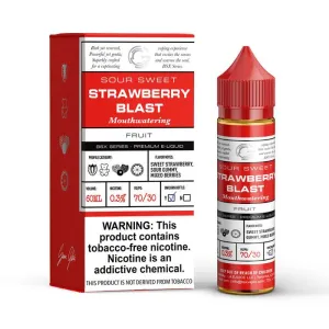 Top Rated Strawberry Blast by Glas BSX Series 60ml  Stylish & Comfortable
