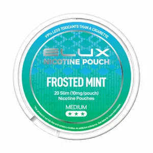 Trending Now Frosted Mint Elux Nicotine Pouches  Limited Release!