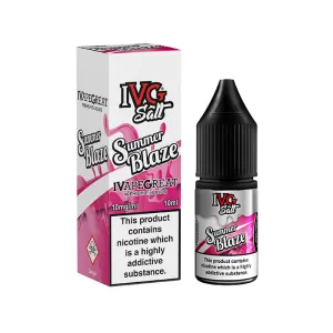 Trending Now IVG  Summer Blaze Nic Salts E-Liquid  Limited Release!
