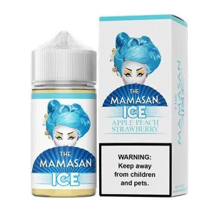 Trendy 2025 Apple Peach Strawberry Ice by The Mamasan 60ML  Today Only!