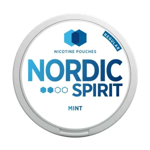 Trendy 2025 Nordic Spirit Nicotine Pouches Mint  Limited Release!