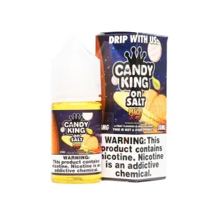 Trendy 2025 Peachy Rings by Candy King On Salt 30ml  Ends Soon!