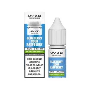Trendy 2025 VYKO Bar Blueberry Sour Raspberry 10ml Nicotine Salt E-Liquid  Dont Miss Out!