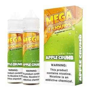 VIP Favorite Apple Crumb by MEGA eJuice 2X 60ML  Limited Availability!