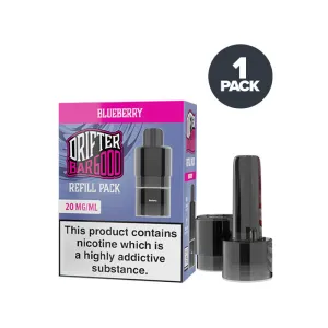 VIP Favorite Blueberry Drifter Bar 6000 Pre-filled Pods  Stylish & Comfortable