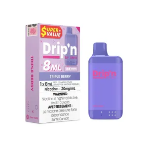 VIP Favorite Drip'n 16K Disposable Vape - Triple Berry  Going Fast!