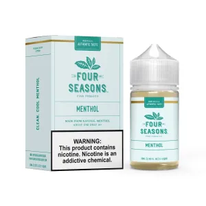 VIP Favorite Menthol by Four Seasons E-Liquid 60mL (Freebase)  Almost Gone!
