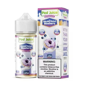 VIP Favorite Pod Juice - Glazed Donut Blueberry - 100mL  Limited Availability!