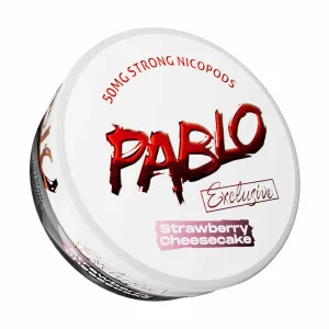 VIP Favorite Strawberry Cheesecake Pablo Nicotine Snus Pouches  Almost Sold Out!
