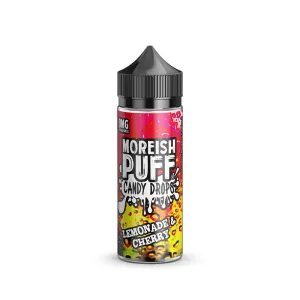 Worth Every Penny Moreish Puff Candy Drops Lemonade & Cherry 100ml Shortfill E-Liquid  Ends Soon!
