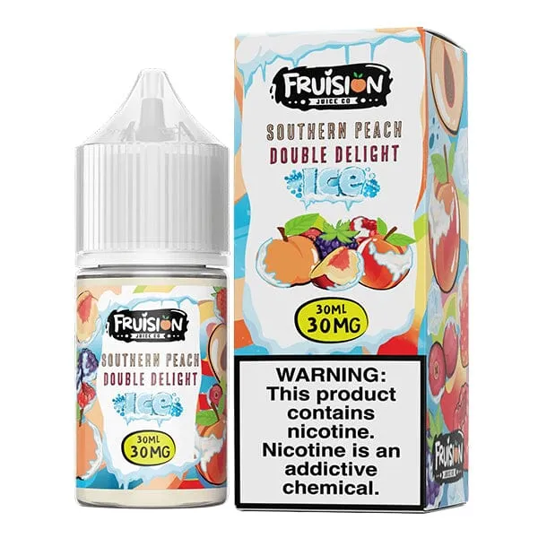 Worth Every Penny Southern Peach Double Delight Ice | Fruision Salts | 30mL  Going Fast!