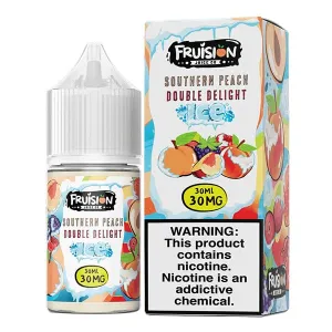 Worth Every Penny Southern Peach Double Delight Ice | Fruision Salts | 30mL  Going Fast!