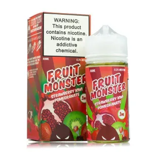 Worth Every Penny Strawberry Kiwi Pomegranate by Fruit Monster 100ml  Stylish & Comfortable