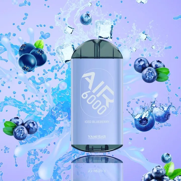 Worth Every Penny Yami Bar Air 6000 Disposable 6000 Puffs - Iced Blueberry  Almost Sold Out!